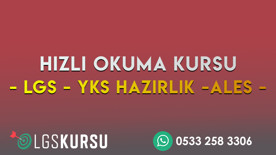 Demirköy Hızlı Okuma Kursu