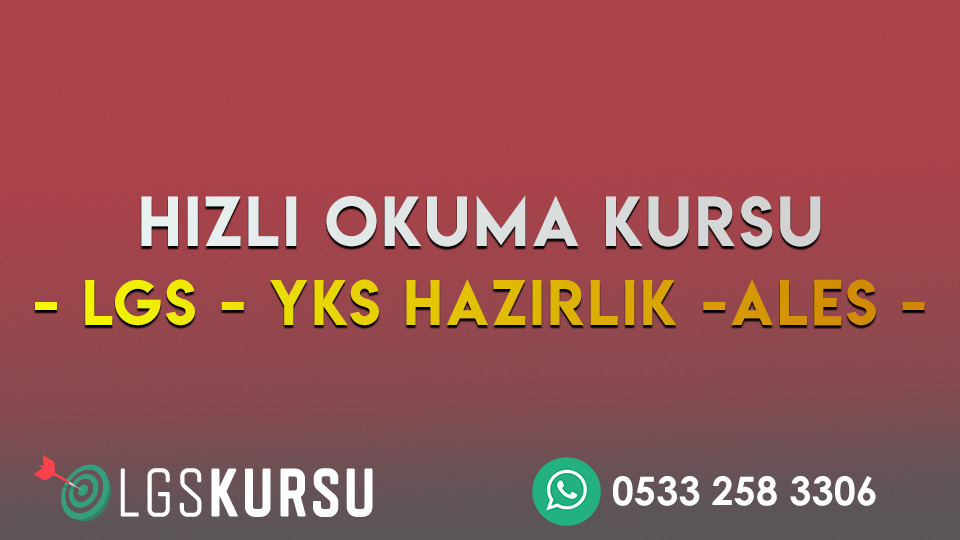 Lapseki Hızlı Okuma Kursu